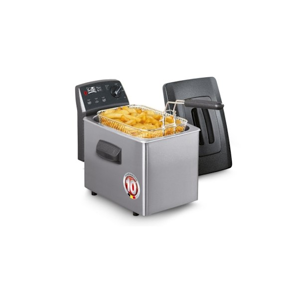 FRITEL TURBO SF Fritös 4 liter Antracit metallisk/silver