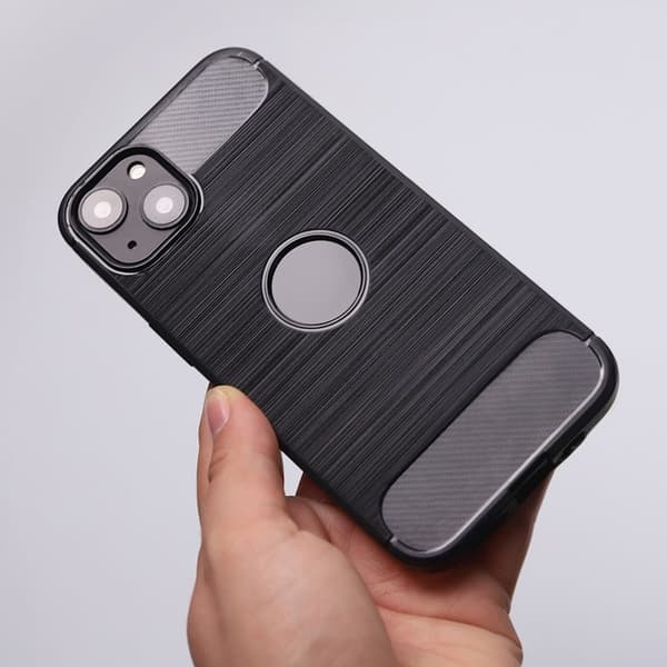 Kotelo iPhone 16:lle, musta Svart