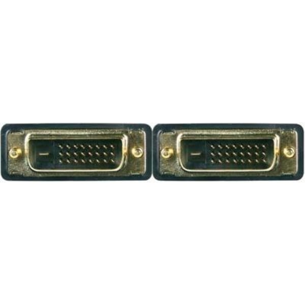 DELTACO DVI monitorkabel Dual Link, DVI-D ha - ha 10m (DVI-600D)