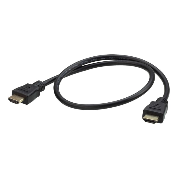 ATEN 0.6M HDMI 2.0 Cable M/M 30AWG Black