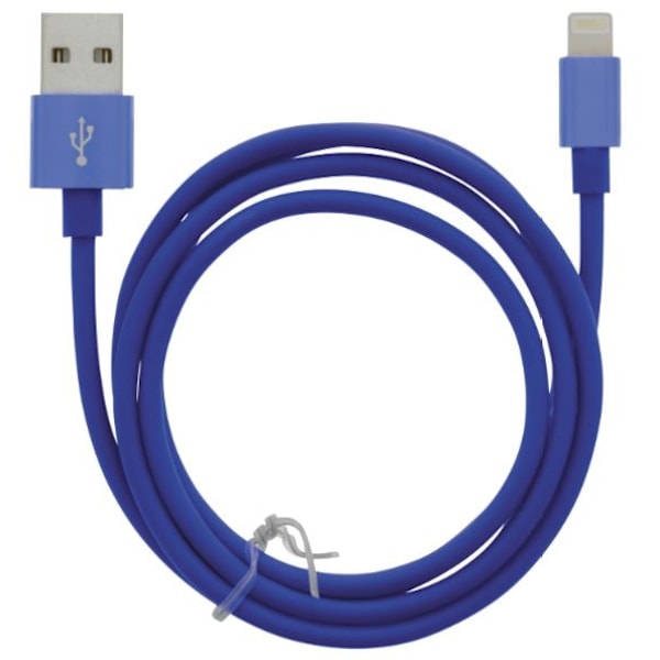 Kaapeli USB-A - Lightning 2.4A, 1m, sininen