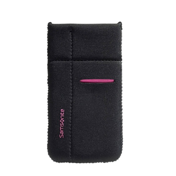 Samsonite Mobile Bag Airglow Neoprene Medium Pink Svart