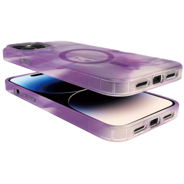 Celly Magshades TPU Cover MagSafe iPhone 15 Pro Lila Lila
