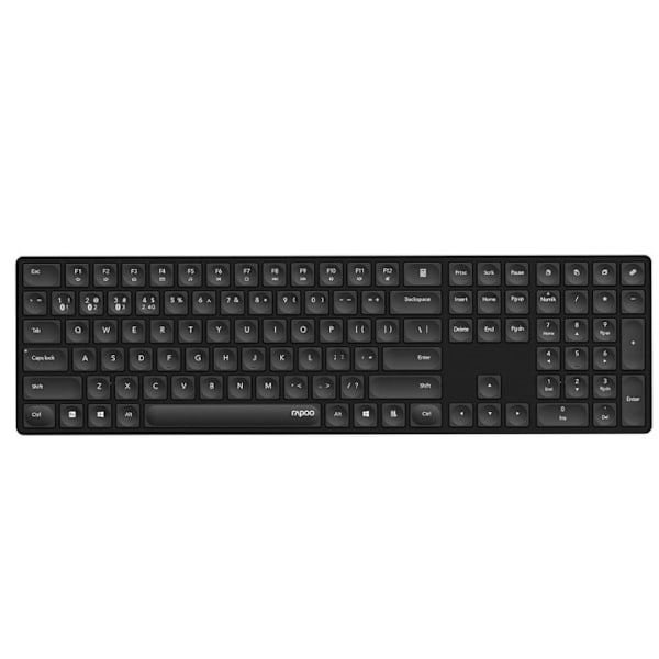 Rapoo Näppäimistö E8020 Multi-Mode Langaton Ultra-slim