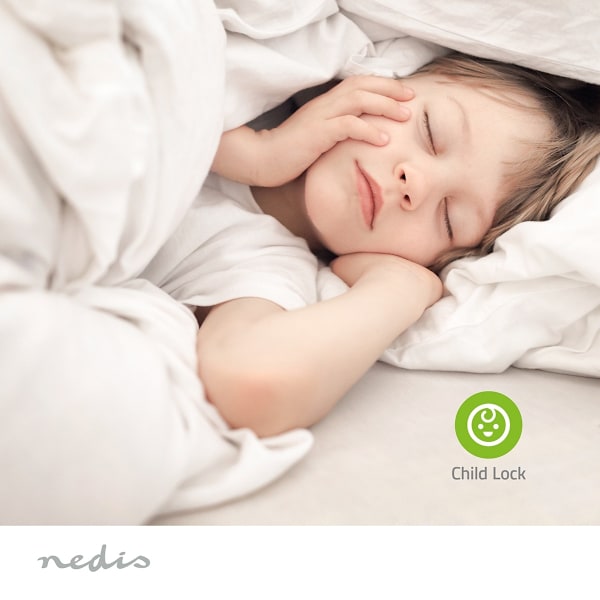 Nedis Avfuktare | 10 l/Dag | Avfuktning / Automatisk / Torr tvätt / Ventilation | Ja | 100 m³/h