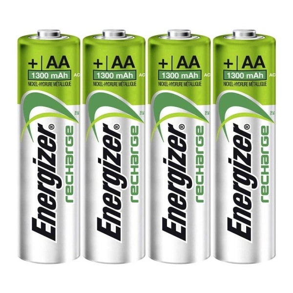 Energizer Batteri Genopladelig AA/LR6 Ni-Mh 1300mAh 4-pak