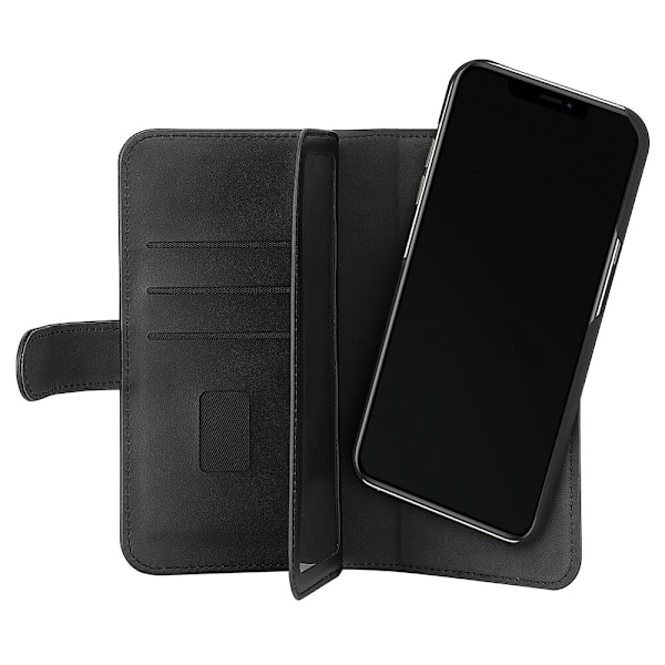 GEAR Wallet 2-i-1 7 Kortrum Sort - iPhone 13 Pro Max Svart