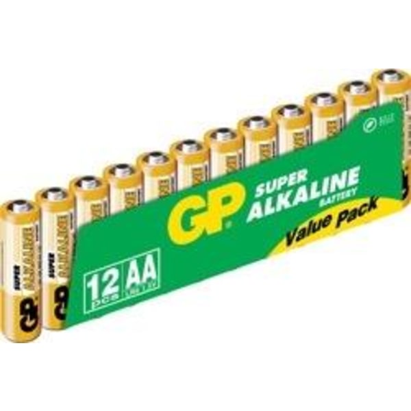 GP Super Alkaline AA12-pack (GP151034)