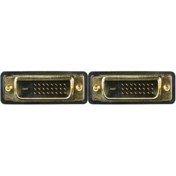 Deltaco DVI-kabel, ha - ha, 2 meter (DVI-600A)