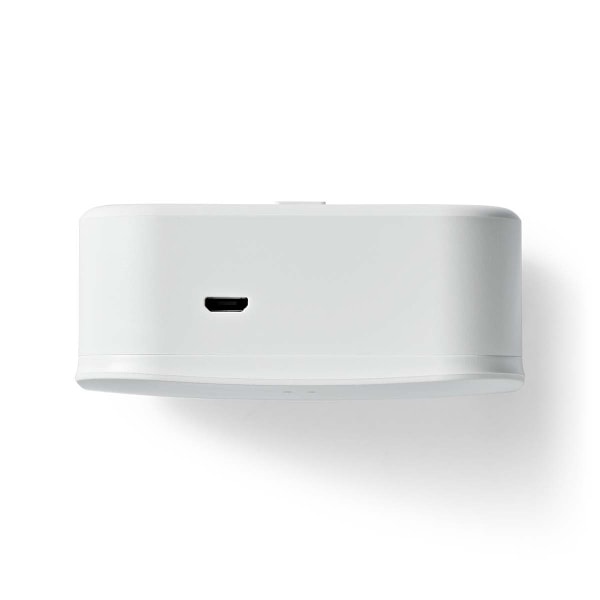 Nedis SmartLife Klokke | 433 MHz | Tilbehør til: WIFICDP10GY / WIFICDP30WT / WIFICDP40CWT | Batteri / USB Drevet | 4 Lyde | 4.5 V DC / 5 V DC | Justér