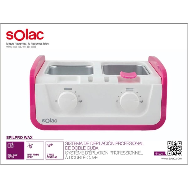 SOLAC Voksvarmer Epil Pro Wax