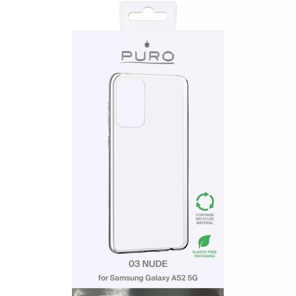 Puro Samsung Galaxy A52/A52s 0.3 Nude, läpinäkyvä Transparent