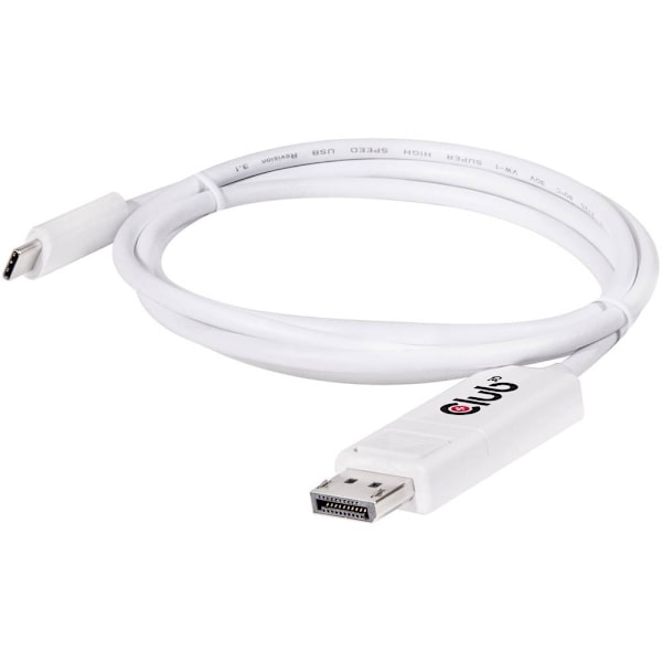 Club 3D USB 3.1 Type C -kaapeli DisplayPortiin 1.2m