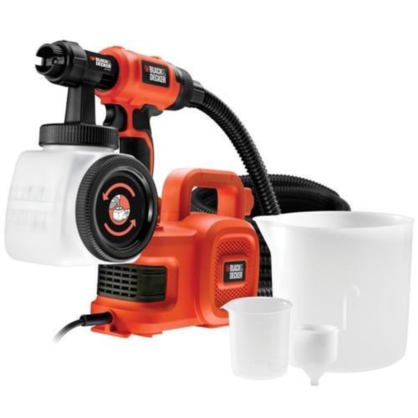 BLACK+DECKER Färgspruta HVLP, golvplacerad