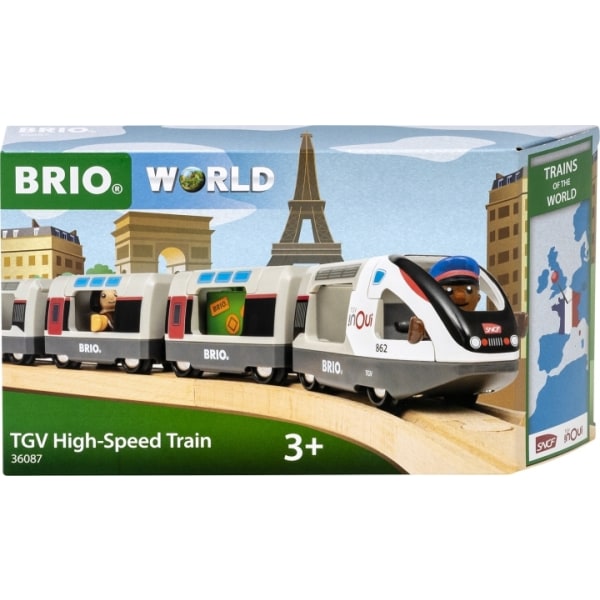 BRIO World 36087 - Trains of the World TGV höghastighetståg