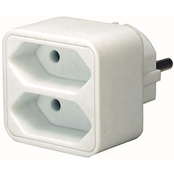 Brennenstuhl virtapaneeli, 2xIEC 60906-1 pistok, 1x CEE 7/7 liitin, va