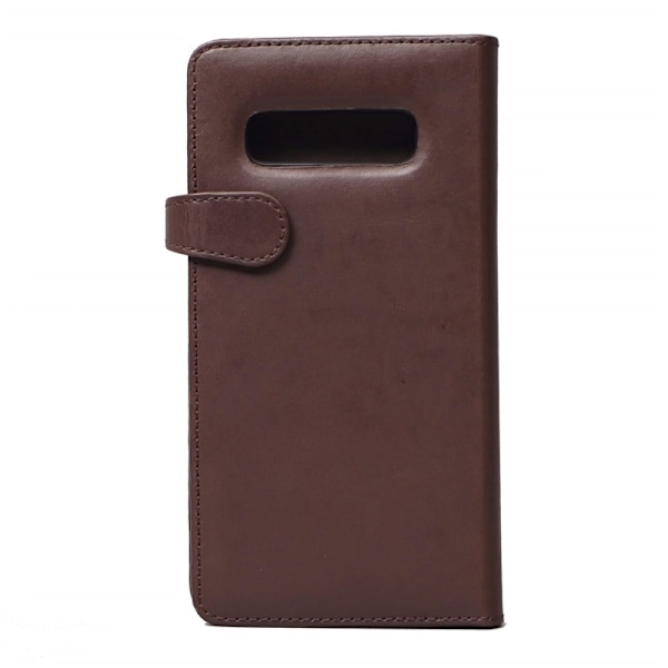 Buffalo Wallet Læder Samsung S10 Brun Brun