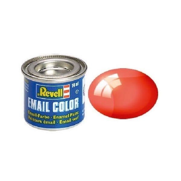 Revell Enamel 14 ml. red clear Röd