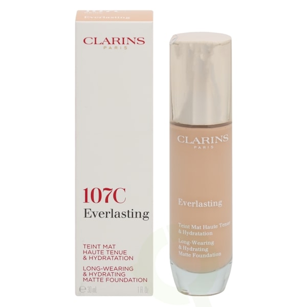 Clarins Everlasting Long-Wearing Matte Foundation 30 ml #107C Beige