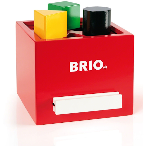 Brio 30148 - Palikkalaatikko, punainen