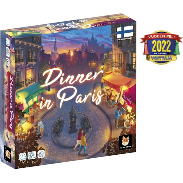 Toyrock Dinner In Paris - Dinner in Paris brädspel