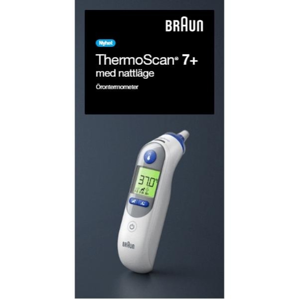 Braun ThermoScan 7+ Age Precision IR