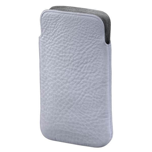 HAMA Mobiltaske Fabio Lilla Medium passer f.eks iPhone 4/4s Vit