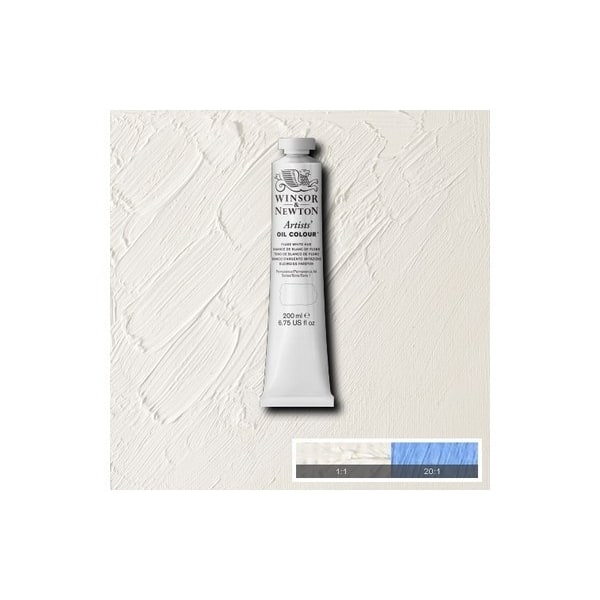 WINSOR Artists oil colour 200ml flake white 242