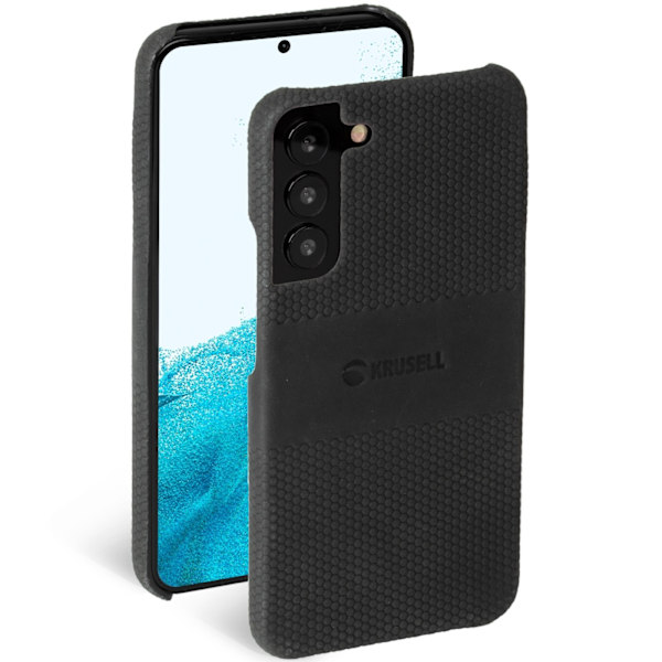 Krusell Nahkakotelo Galaxy S22+ Musta Svart