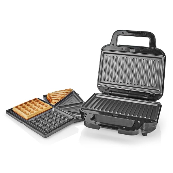 Nedis Multi grilli | Grilli / Sandwich / Waffle | 700 W | 22 x 1