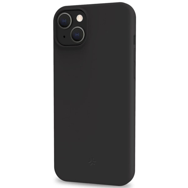 Celly Planet Soft TPU-Cover GRS 100% återvunnen TPU iPhone 15 Plus Svart Svart