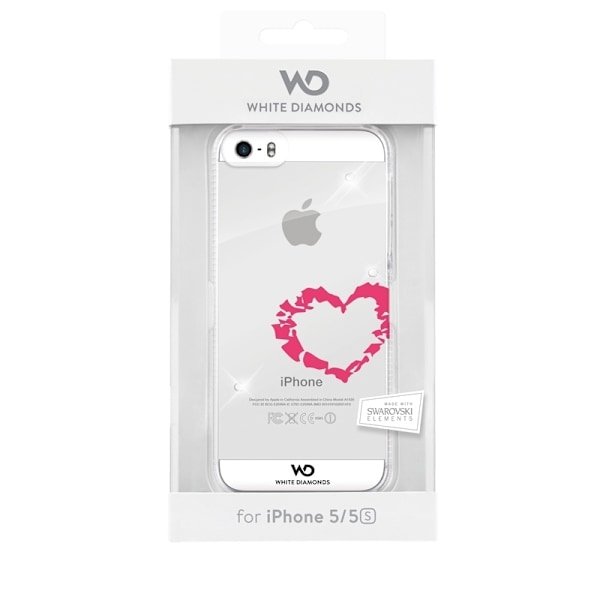 White Diamonds WHITE-DIAMONDS Cover Phone 5/5S/SE Lipstick Heart Rosa Rosa