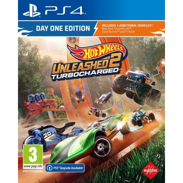 Hot Wheels Unleashed 2: Turbocharged - Day One Edition-spel PS4