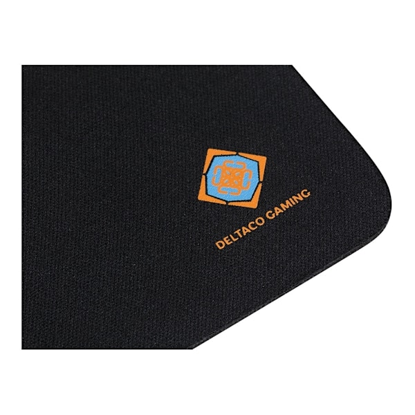 DELTACO GAMING Mousepad, neoprene fabric, 2mm thin, black