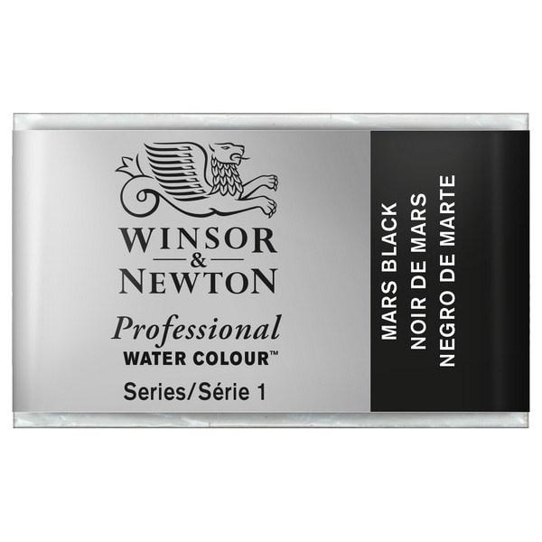 Prof Water Colour Pan/W Mars Black '04 386