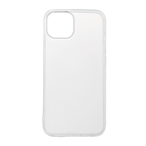 Essentials iPhone 14 TPU back cover, Transparent Transparent