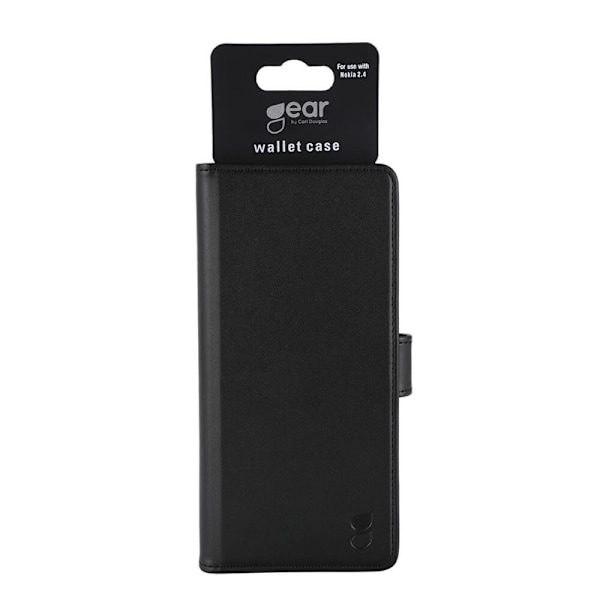 GEAR Wallet Sort - Nokia 2.4 Svart