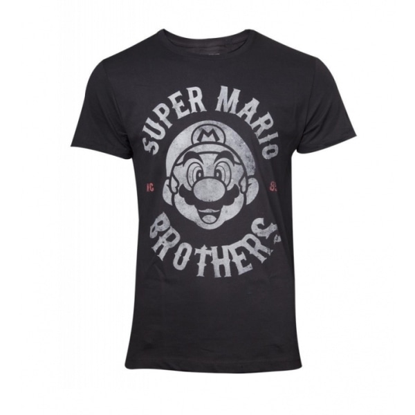 Difuzed Super Mario Biker T-shirt til mænd, M