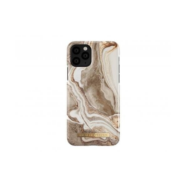iDeal Fashion Case til iPhone 11 Pro - Golden Sand Marble Beige