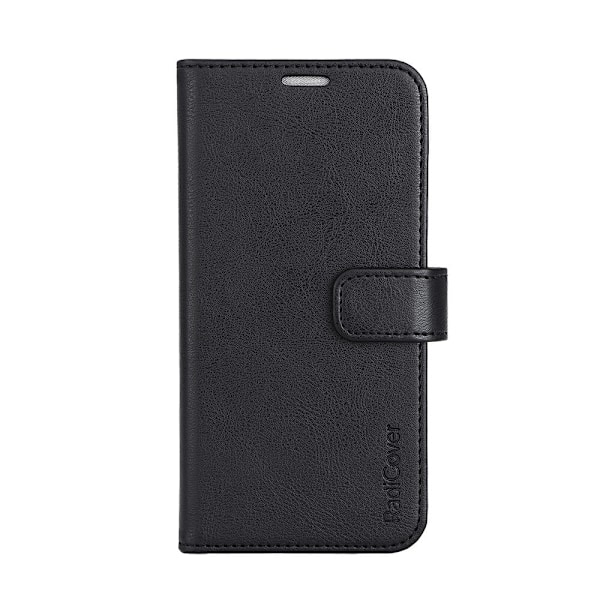 RADICOVER Mobilfodral Strålningsskydd PU MagS RFID Svart - iPhone 15 Pro Svart