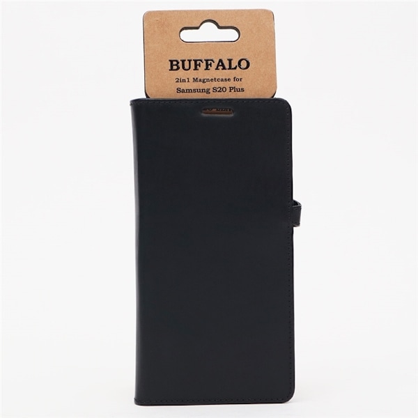 BUFFALO Wallet Læder Samsung S20 Plus Sort Svart