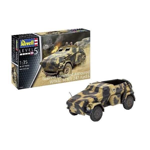 Revell German Armoured Command Car Sd. Kfz. 247 Ausf. B