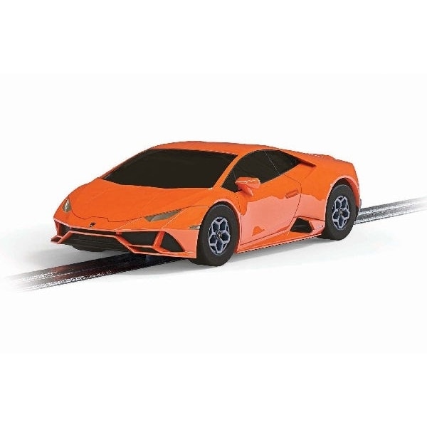 Scalextric Micro, Lamborghini Huracan Evo Car, orange 1:64