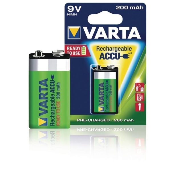 Varta Batteri NiMH LR22 8.4 V 200 mAh R2U 1-pack