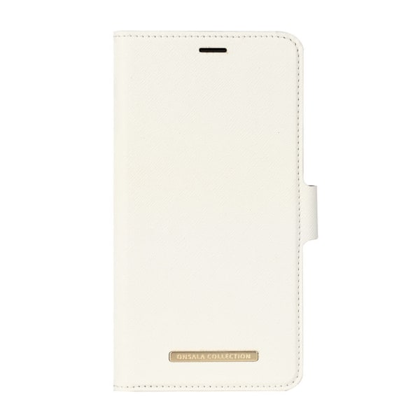 Onsala Mobilfodral Saffiano White - iPhone XS Max Vit