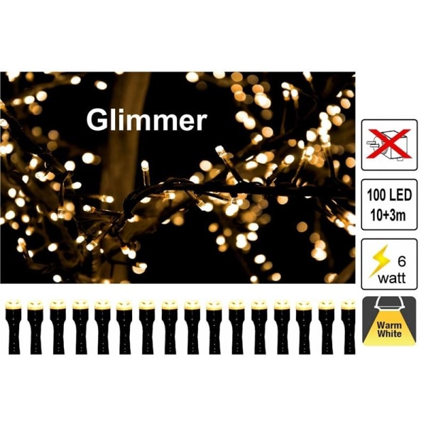 LightsOn Glimmer 10m ljusslinga 6W