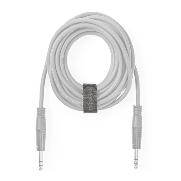 Nedis Hook og Loop kabel Binder | Plastikpose | Grå | 10 stk