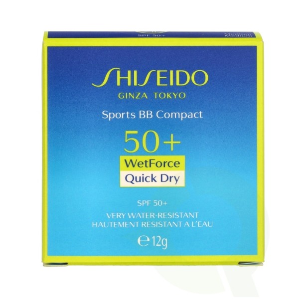 Shiseido Sports BB Compact Wet Force Quick Dry SPF50+ 12 gr 02 M