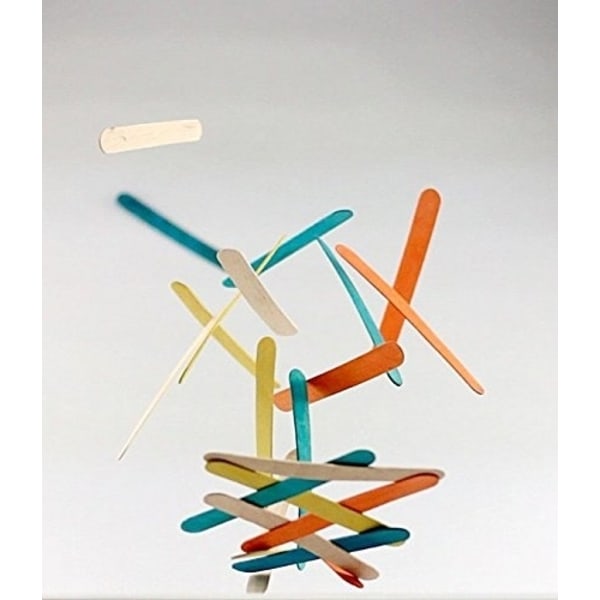 Domino stick bombe, Træspil, Træpinde
