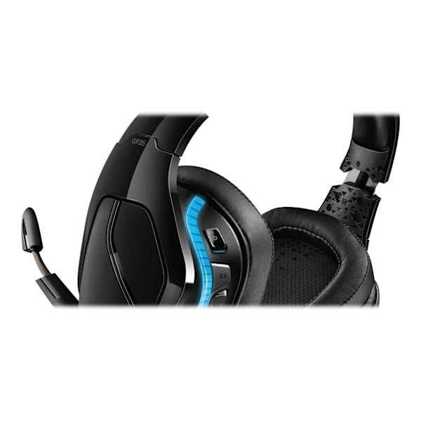 Logitech Gaming Headset G935 - 7,1 kanaler - full storlek - trådlöst - svart, bl